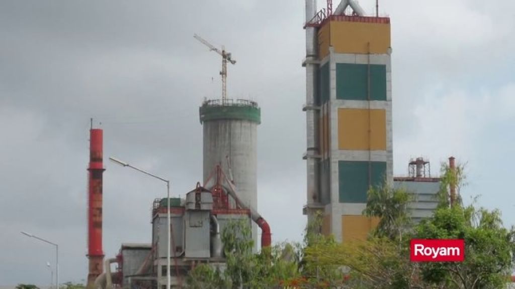 Cement silo slipform 20m dia. 80m tall, Mombassa, Kenya -2012